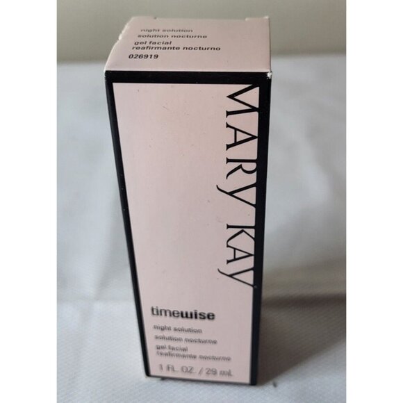 Mary Kay Timewise Night Solution - 1 oz Dry to Oily Skin 026919 New In Box - Picture 1 of 6